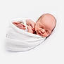 newborn, baby, sleeping, blanket, white, soft, wrapped, infant, peaceful, cute, tiny, skin, head, feet, hands, portrait, closeup, cozy, warm, resting