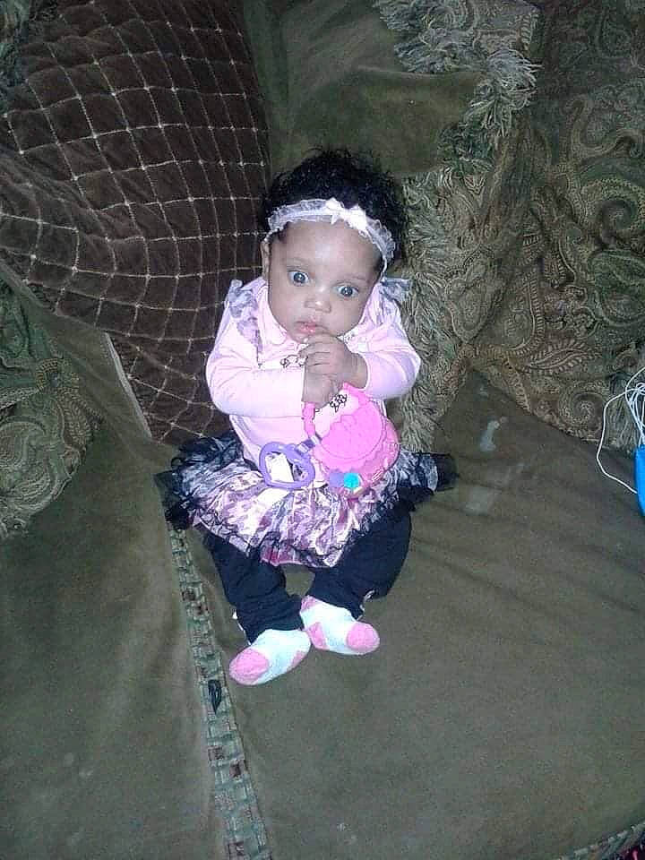 Kaylynn joined the competition — help win amazing prizes! black_hair, child, fun, person, pink, sitting, skin, smile, toddler