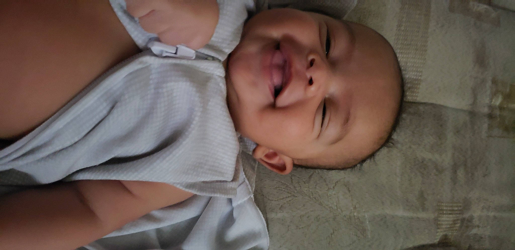 Keanu is registered to the contest to win money with this photo: baby, bedtime, cheek, child, chin, close_up, ear, eye, face, facial_expression, forehead, hand, head, lip, mouth, muscle, nose, person, skin, sleep