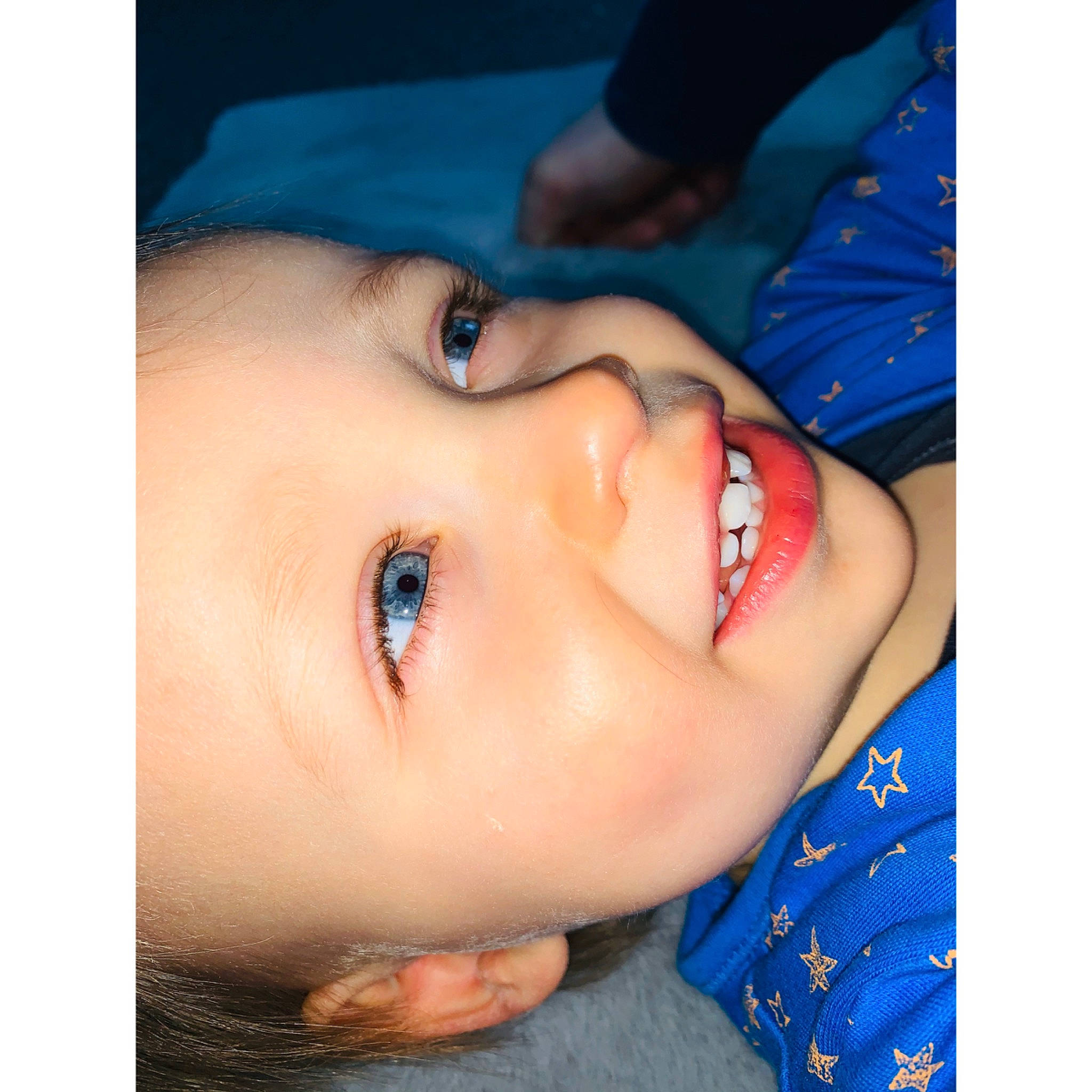 Caleb James is registered to the contest to win money with this photo: beauty, blue, cheek, child, chin, close_up, eye, eyebrow, eyelash, face, forehead, head, headwear, jaw, joy, lip, mouth, neck, nose, person