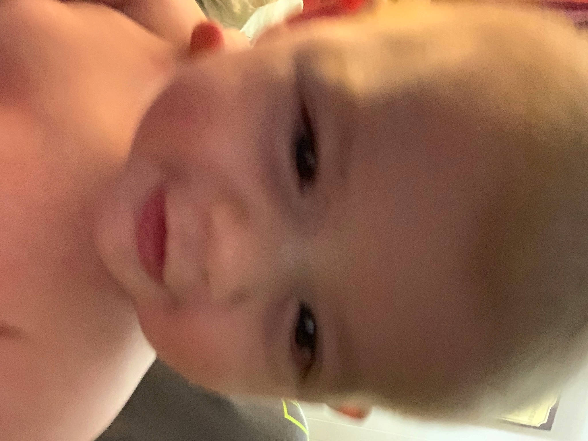 Morgan joined the competition — help win amazing prizes! arm, baby, cheek, chin, ear, eyebrow, eyelash, facial_expression, forehead, happy, human_body, iris, jaw, lip, mouth, muscle, neck, nose, person, skin