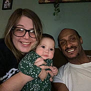 Nylah Geneva Philpot is registered to the contest to win money with this photo: accessories, adult, architecture, baby, beard, bed, bedroom, blouse, bodypart, bracelet, building, clothing, couch, door, earring, face, family, finger, furniture, glasses