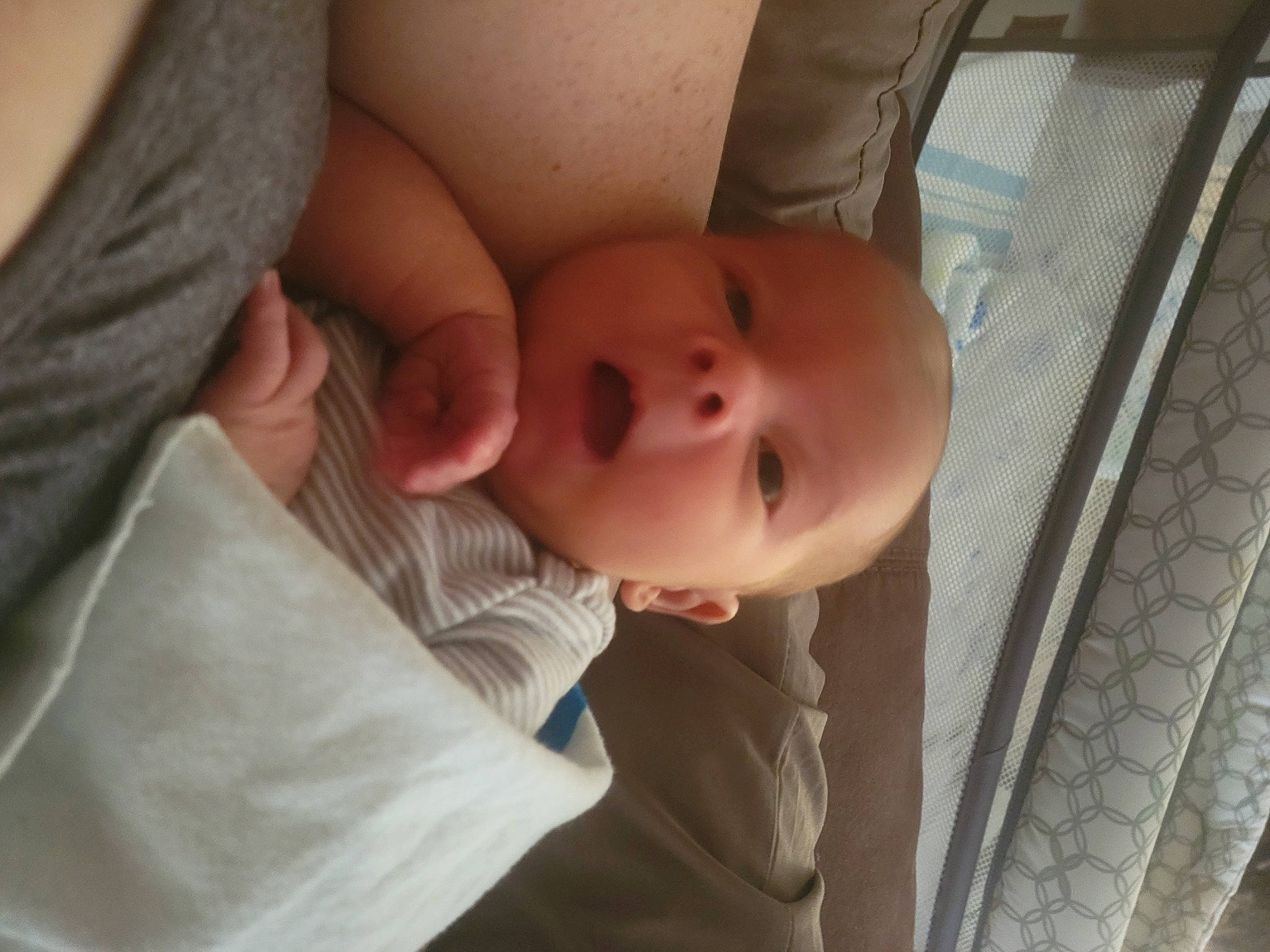 Ryan is registered to the contest to win money with this photo: baby, baby_safety, baby_toddler_clothing, cheek, child, comfort, ear, eyelash, gesture, human_body, leg, lip, mouth, neck, nose, person, skin, smile, thumb, toddler