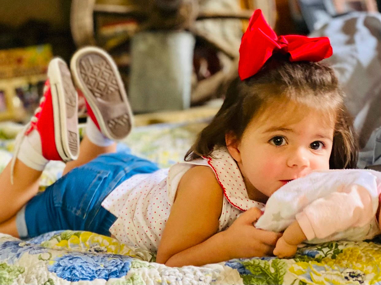 Hattie joined the competition — help win amazing prizes! baby_toddler_clothing, birthday, child, event, fashion_accessory, fun, grass, happy, headband, headgear, headpiece, holiday, human_leg, leisure, person, play, recreation, sitting, summer, toddler