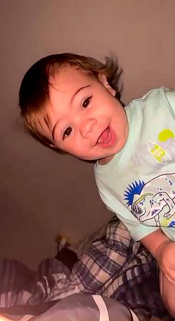 Oliver joined the competition — help win amazing prizes! baby_toddler_clothing, cheek, eye, face, finger, flash_photography, forehead, hair, happy, head, iris, lip, mouth, neck, nose, person, skin, sleeve, smile, tartan