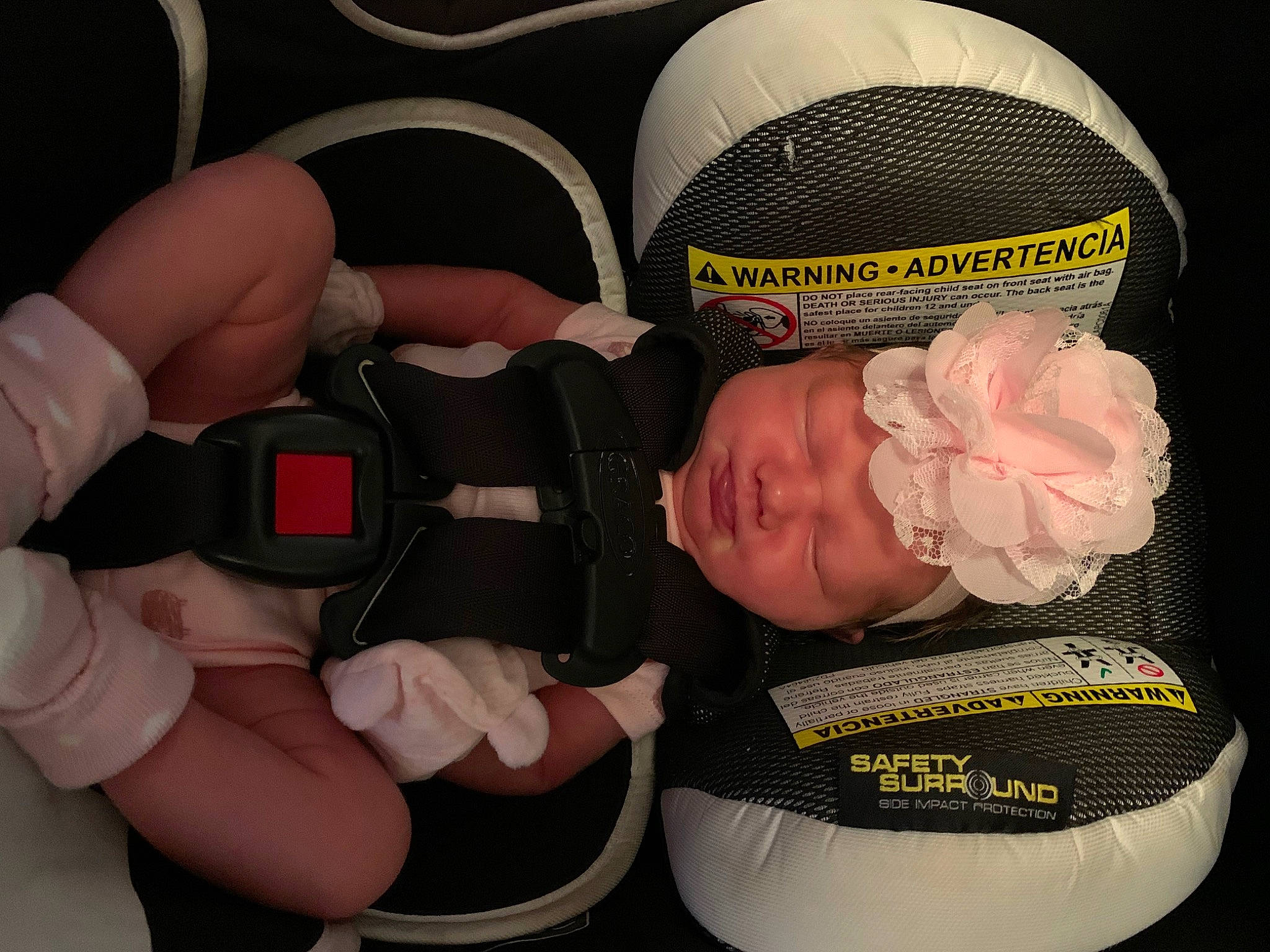 Sapphire is registered to the contest to win money with this photo: baby, baby_products, baby_sleeping, baby_toddler_clothing, cap, child, comfort, fashion_accessory, finger, gesture, hair_accessory, hat, headgear, headwear, human_body, nail, person, personal_protective_equipment, thumb, toddler