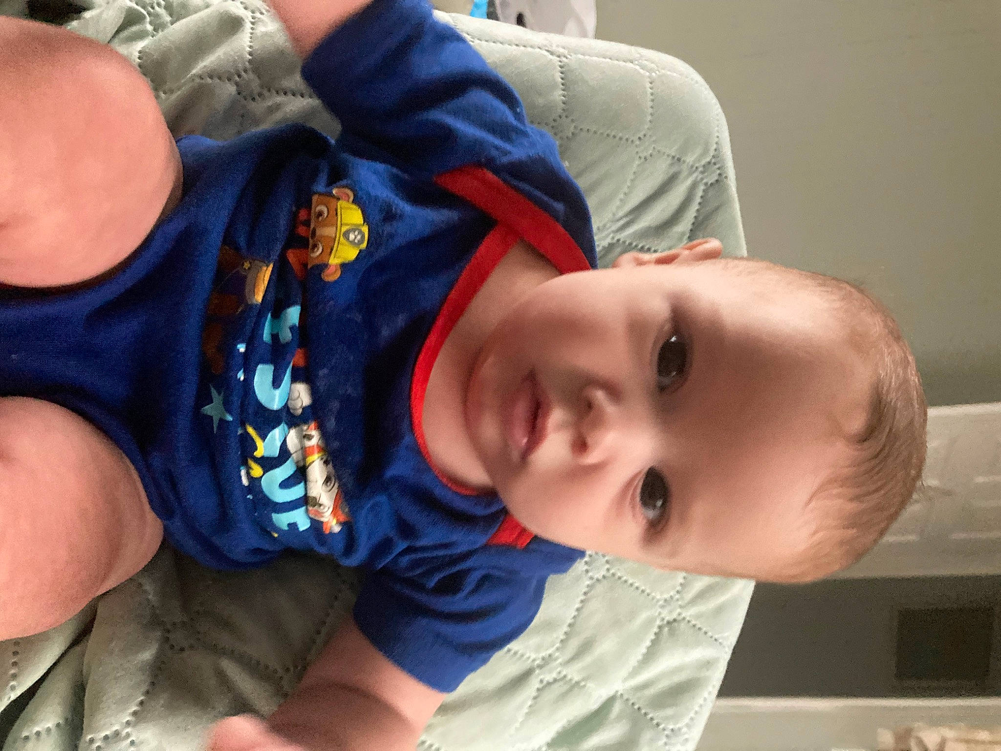 Braylynn joined the competition — help win amazing prizes! baby, baby_products, baby_toddler_clothing, cheek, child, comfort, electric_blue, finger, fun, happy, lip, mouth, nose, person, sitting, smile, thumb, toddler, vacation