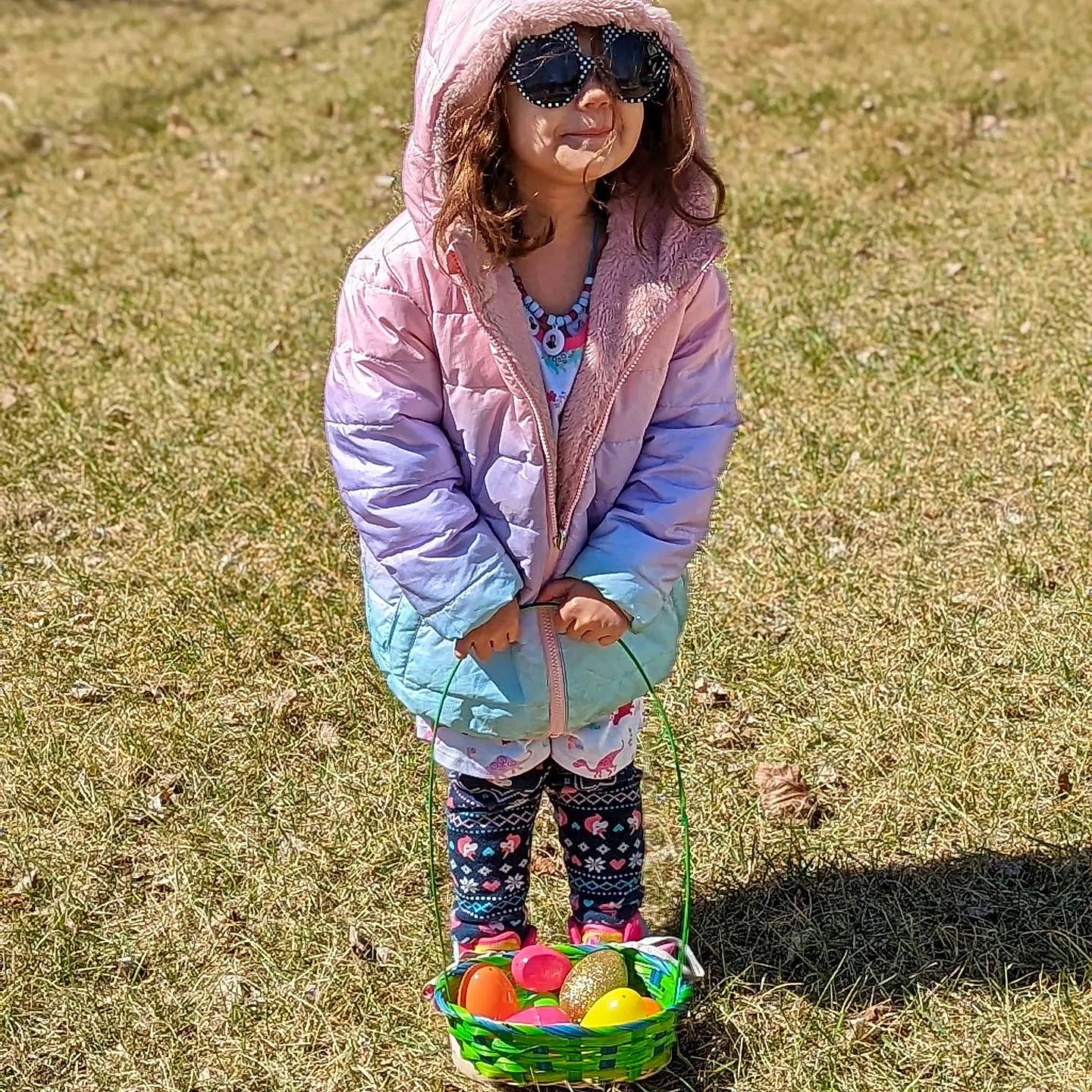 Izabel Kathrine Rose Wilson is registered to the contest to win money with this photo: blond, cool, denim, electric_blue, eyewear, fun, grass, green, happy, headwear, jacket, knee, long_hair, necklace, pattern, people_in_nature, person, shoe, sleeve, street_fashion