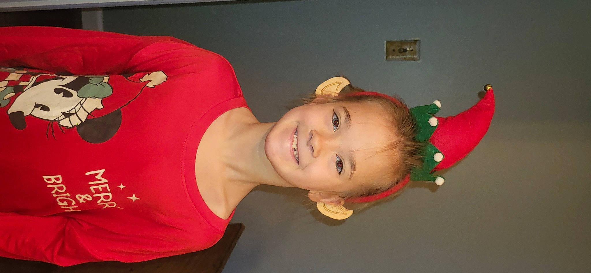 Genevieve joined the competition — help win amazing prizes! active_shirt, cap, carmine, chest, child, costume, costume_hat, elbow, event, fashion_accessory, fun, happy, headgear, holiday, joy, mouth, neck, person, room, sleeve