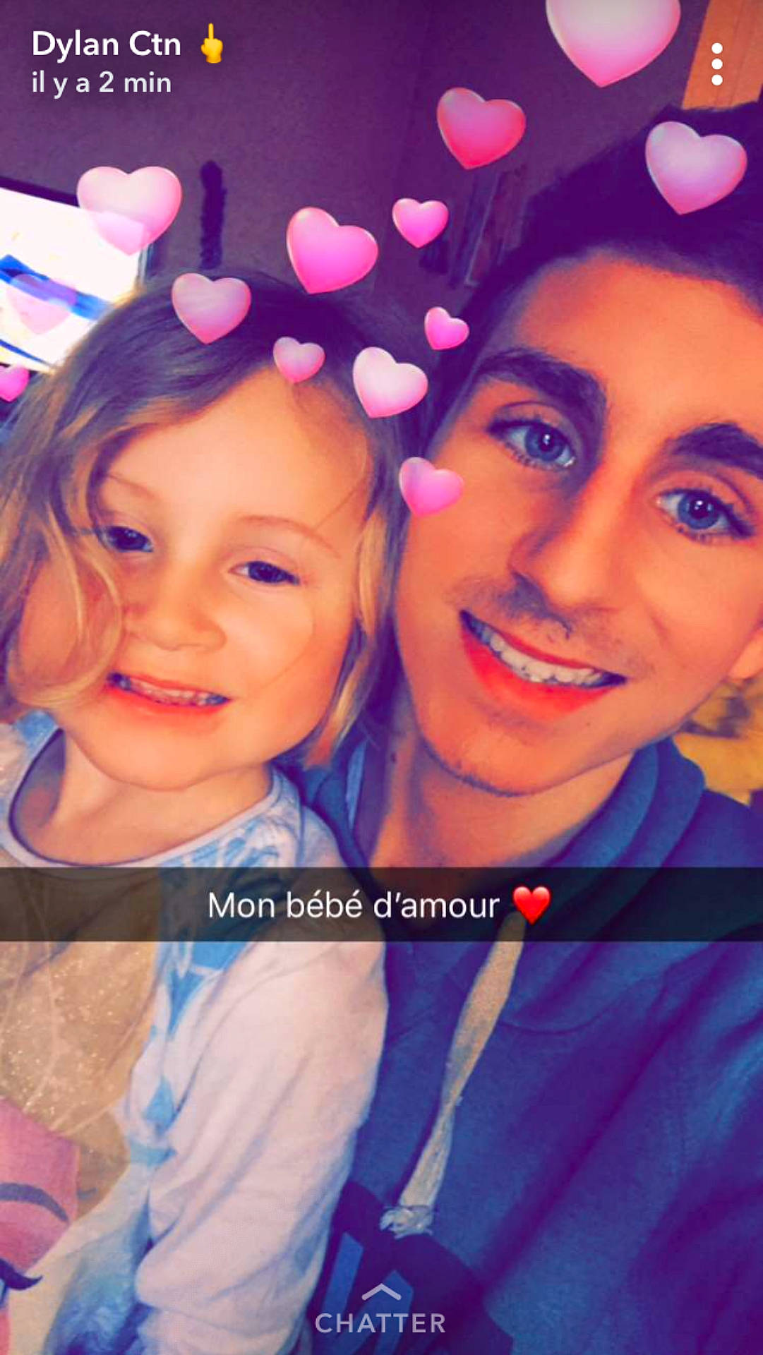 Shadow participe au concours pour gagner de l'argent avec cette photo : beauty, cheek, daughter, face, forehead, friendship, fun, girl, happiness, head, interaction, joy, lip, magenta, person, product, purple, smile