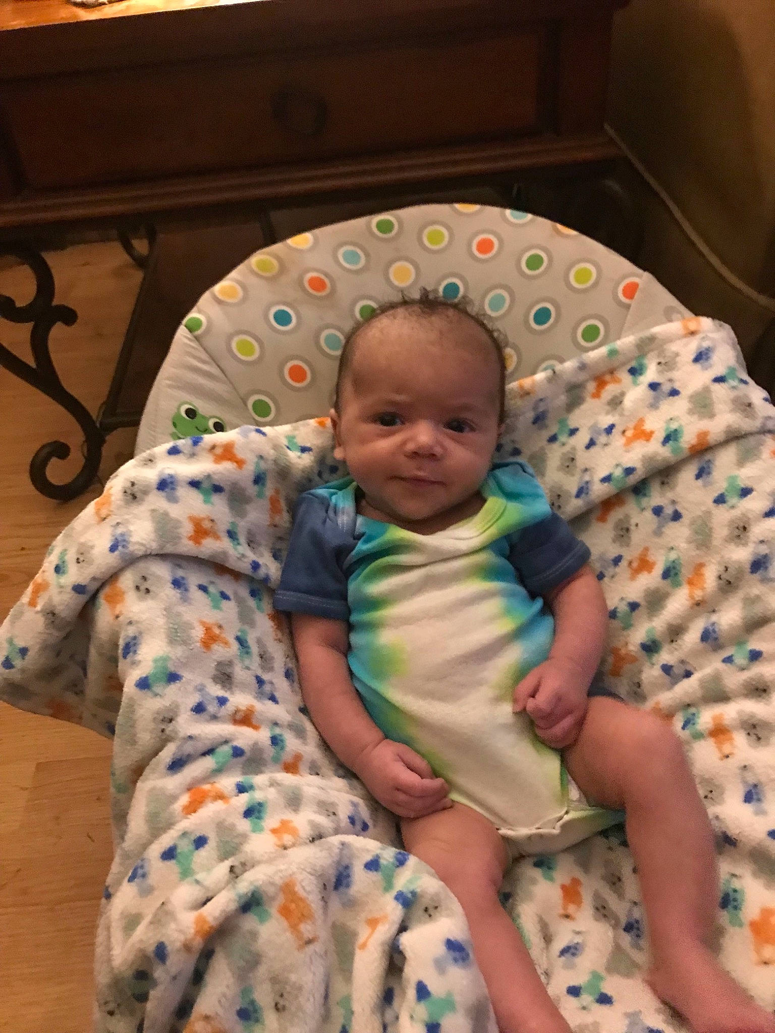 Keenan is registered to the contest to win money with this photo: baby, child, person, toddler