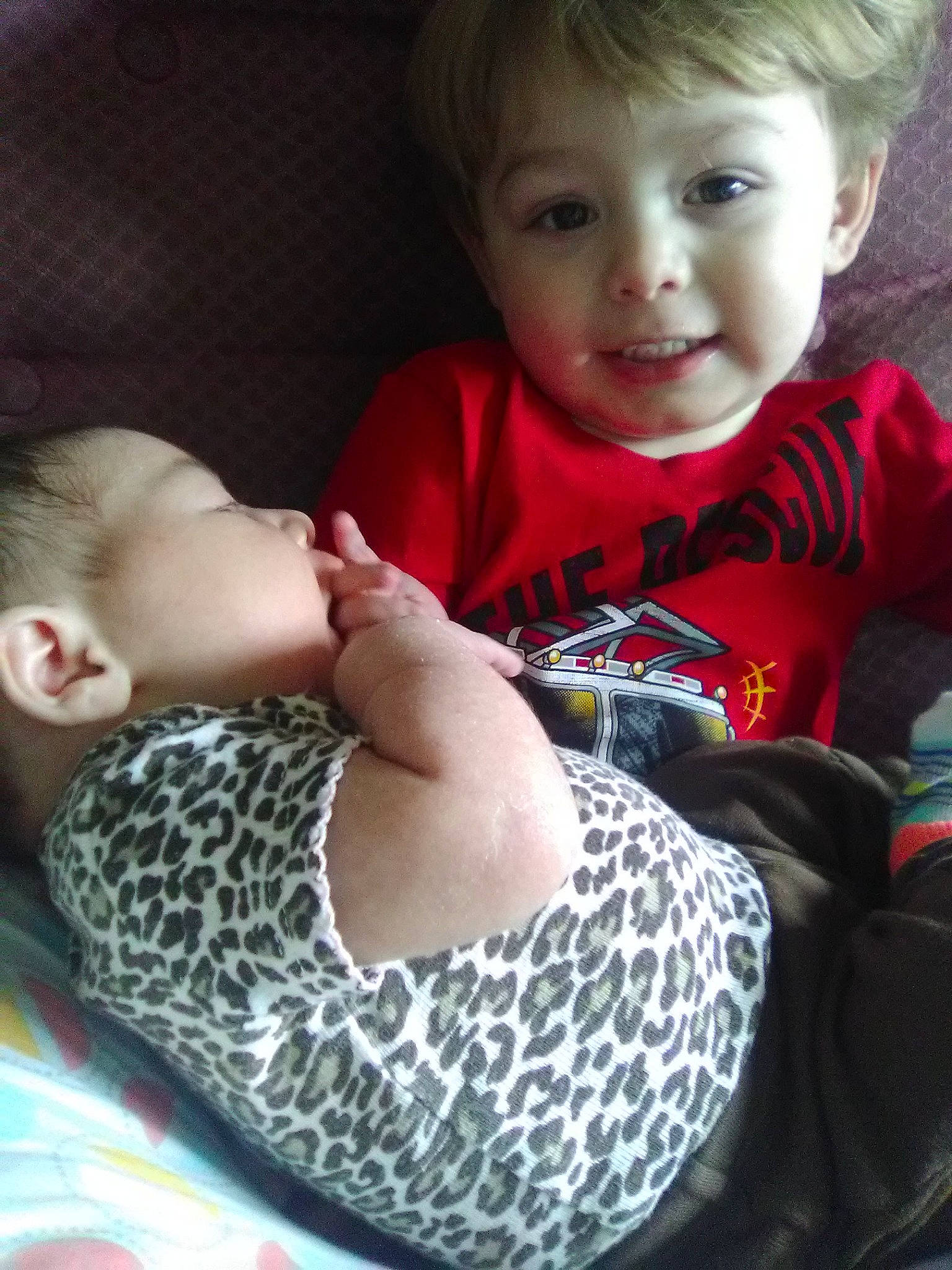 Graysen is registered to the contest to win money with this photo: arm, baby, baby_products, cheek, child, ear, person, play, product, sitting, skin, toddler