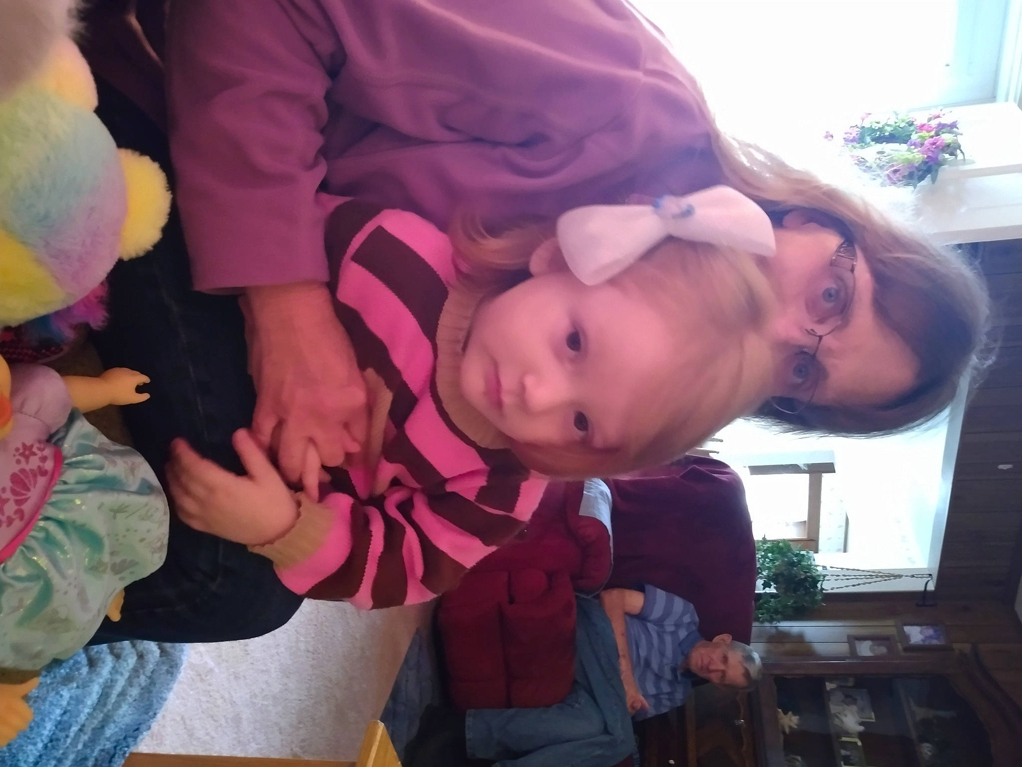 Paisley joined the competition — help win amazing prizes! baby, baby_toddler_clothing, child, fun, grass, hairstyle, happy, hat, person, plant, sitting, t_shirt, toddler, tree, vacation