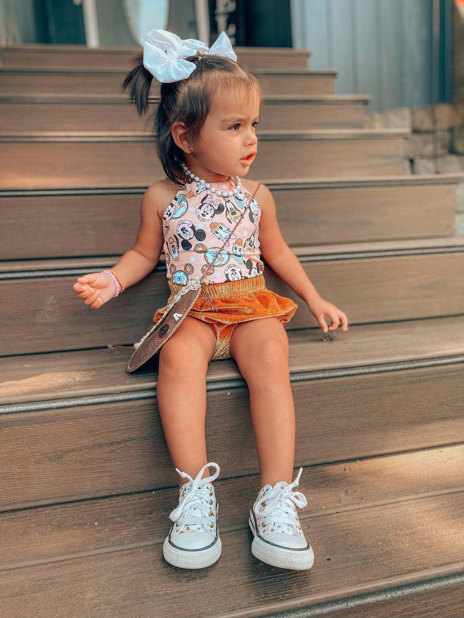Aspyn is registered to the contest to win money with this photo: baby_toddler_clothing, blue, electric_blue, foot, happy, human_leg, knee, leg, leisure, long_hair, person, photograph, shoe, shorts, sneakers, sock, street_fashion, thigh, toddler, waist