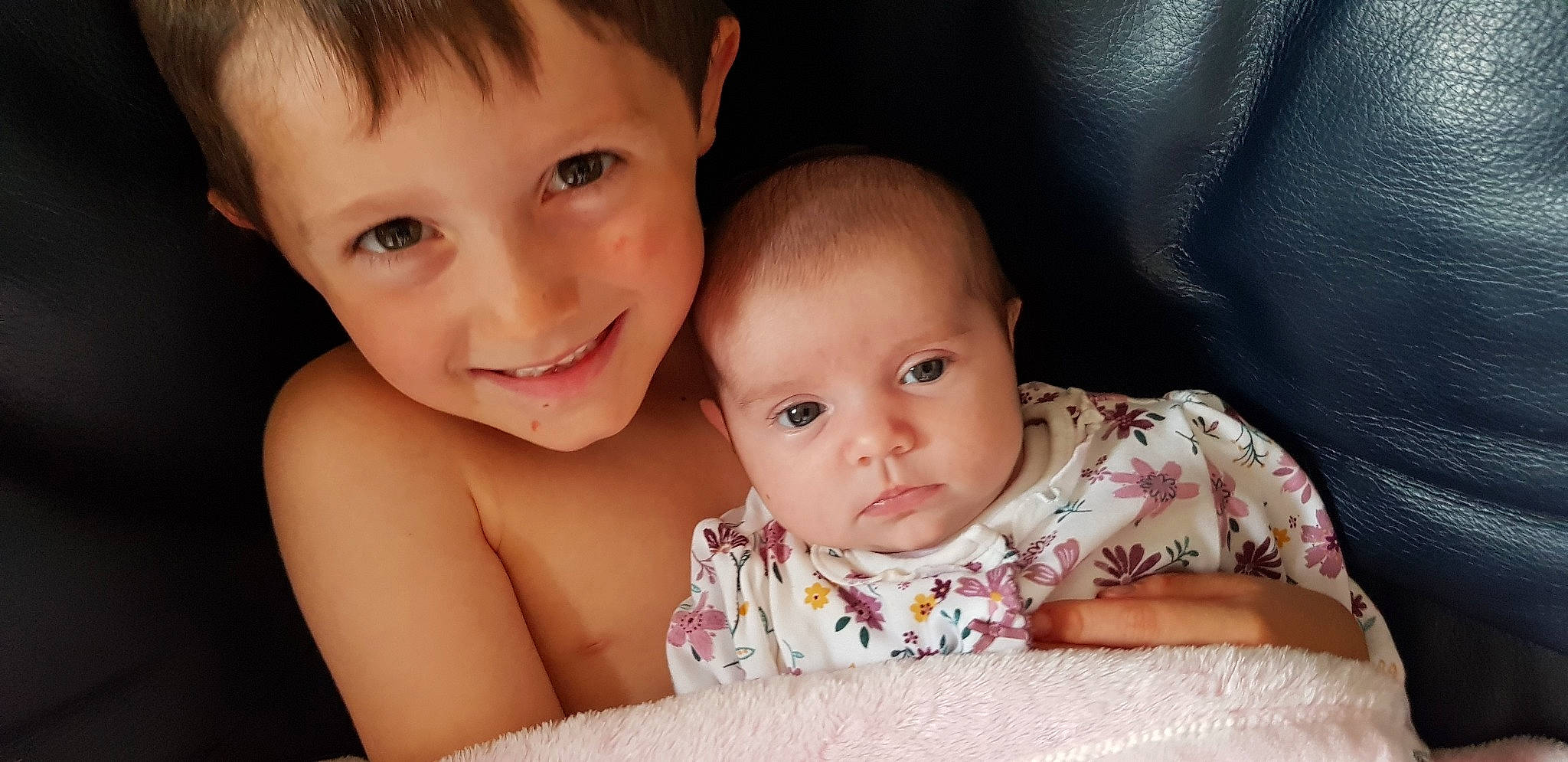 Kye Austin joined the competition — help win amazing prizes! baby, beauty, cheek, child, chin, eye, face, fun, happy, head, human, iris, joy, lip, mouth, nose, people, person, sibling, skin