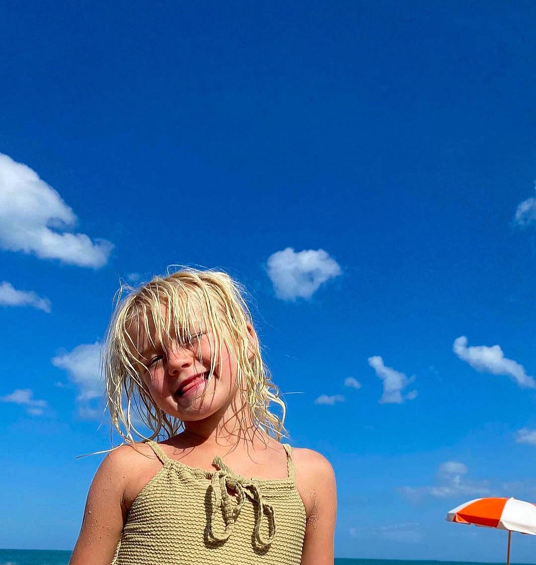 Kingsley joined the competition — help win amazing prizes! azure, beach, blue, cloud, flash_photography, fun, hairstyle, happy, horizon, human, joy, leisure, morning, people_in_nature, people_on_beach, person, sky, smile, sunlight, travel