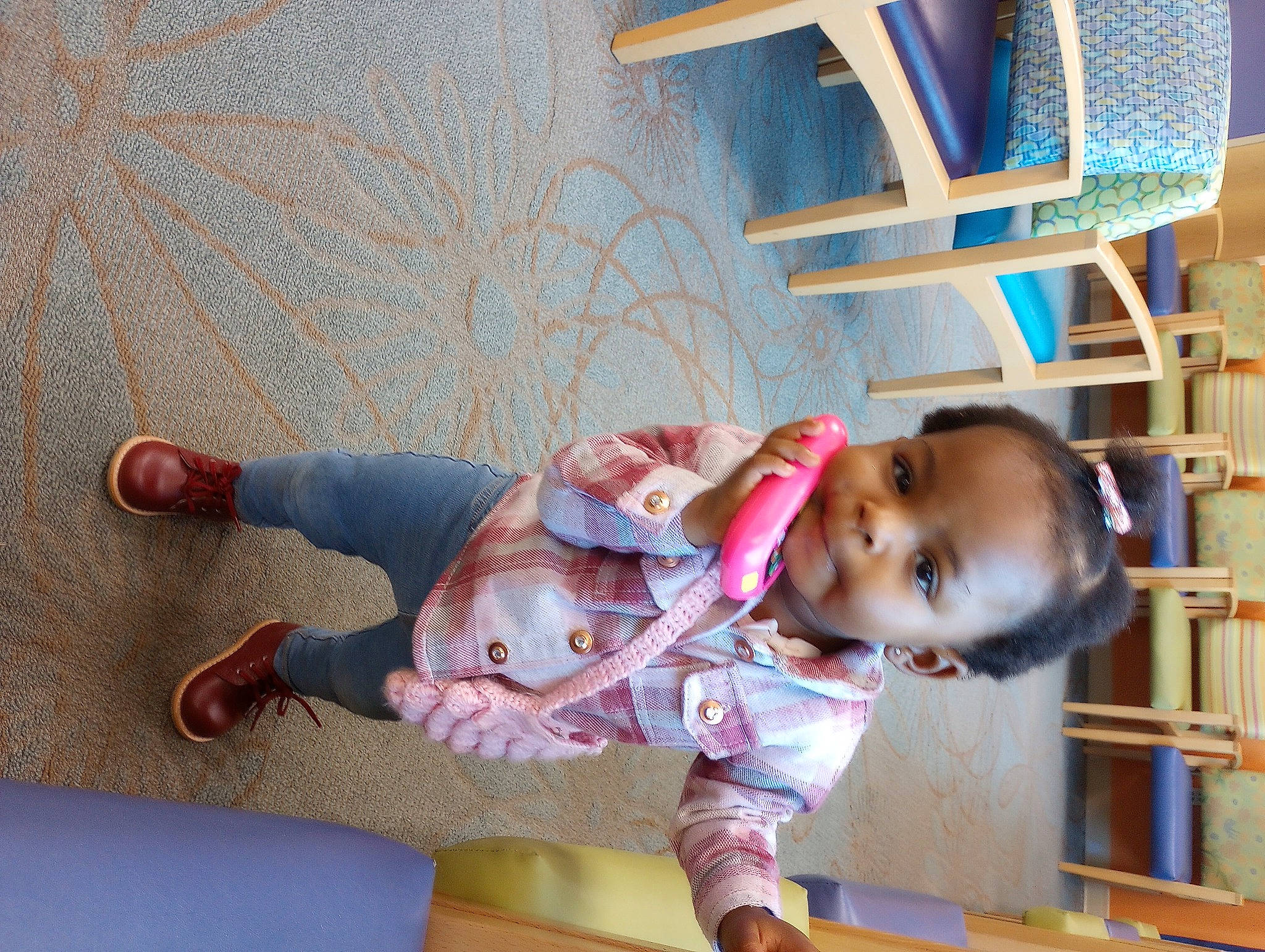 Nevaeh joined the competition — help win amazing prizes! baby, baby_toddler_clothing, chair, child, comfort, flooring, foot, fun, happy, hardwood, human_leg, leg, leisure, person, play, room, shelf, sitting, skin, toddler