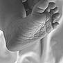 baby, foot, sole, skin, wrinkles, infant, black_and_white, close_up, texture, soft, toes, human, newborn, detail, monochrome, body_part, cute, small, baby_foot, background