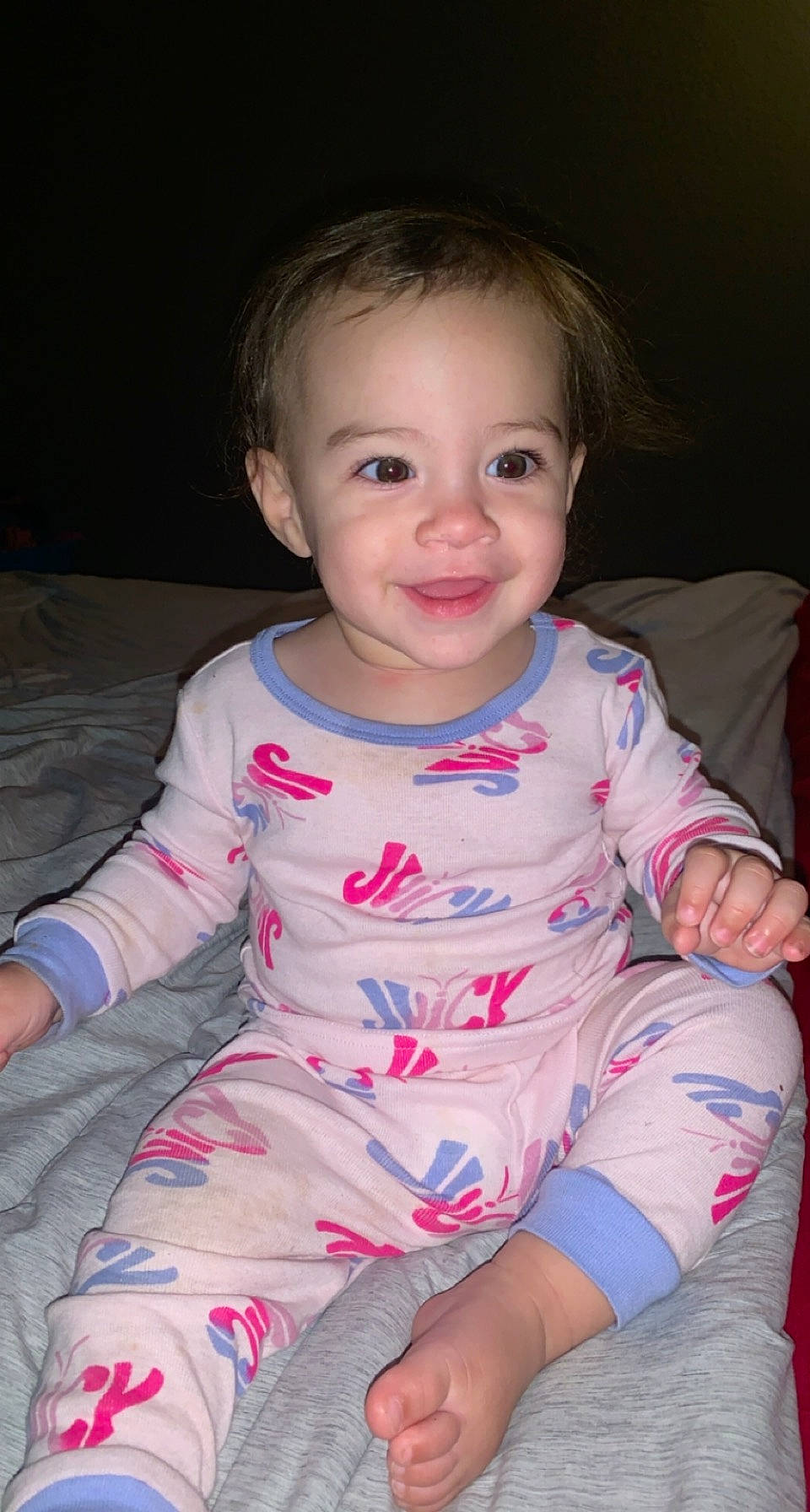 Camilla joined the competition — help win amazing prizes! baby, baby_toddler_clothing, cheek, chin, eye, face, hair, happy, head, human_body, iris, joy, lip, mouth, nose, person, pink, skin, sleeve, smile