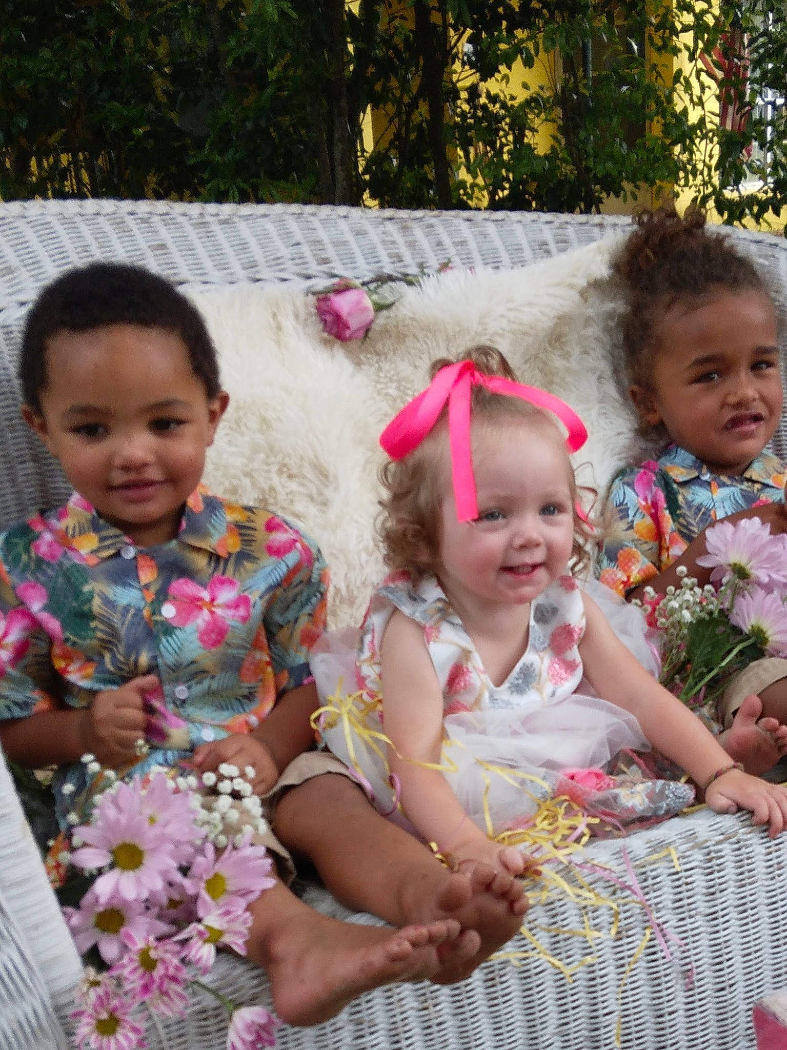 Tyrese joined the competition — help win amazing prizes! adaptation, baby_toddler_clothing, child, event, flower, fun, grass, happy, head, joy, leisure, person, pink, recreation, sitting, skin, smile, spring, toddler, tradition