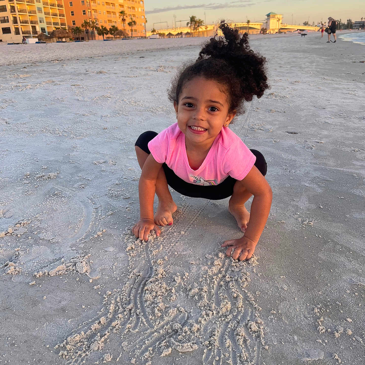 Madalynn is registered to the contest to win money with this photo: aircraft, airplane, baby, babycrawling, beach, child, coast, crawling, face, female, girl, head, nature, outdoors, person, photography, portrait, sea, shoreline, water