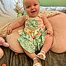 Aries joined the competition — help win amazing prizes! baby, smiling, dress, sitting, cushion, sandals, toy, blanket, indoor, child, happy, face, footwear, colorful, polka_dot, floral, cute, infant, comfort, portrait