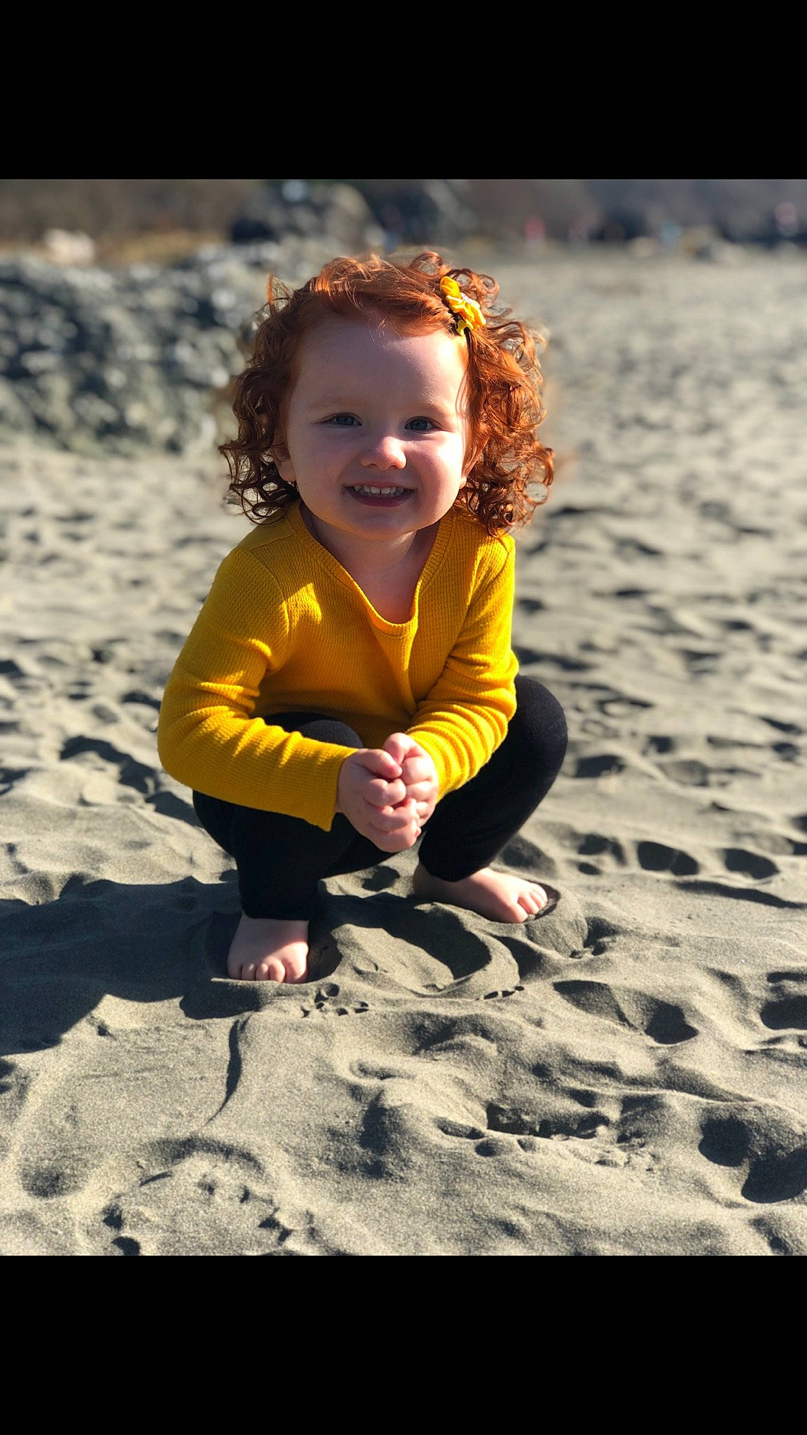 Evalynn is registered to the contest to win money with this photo: beach, child, coast, facial_expression, fun, happy, joy, ocean, people, person, photography, play, recreation, sand, sea, smile, summer, toddler, vacation, water