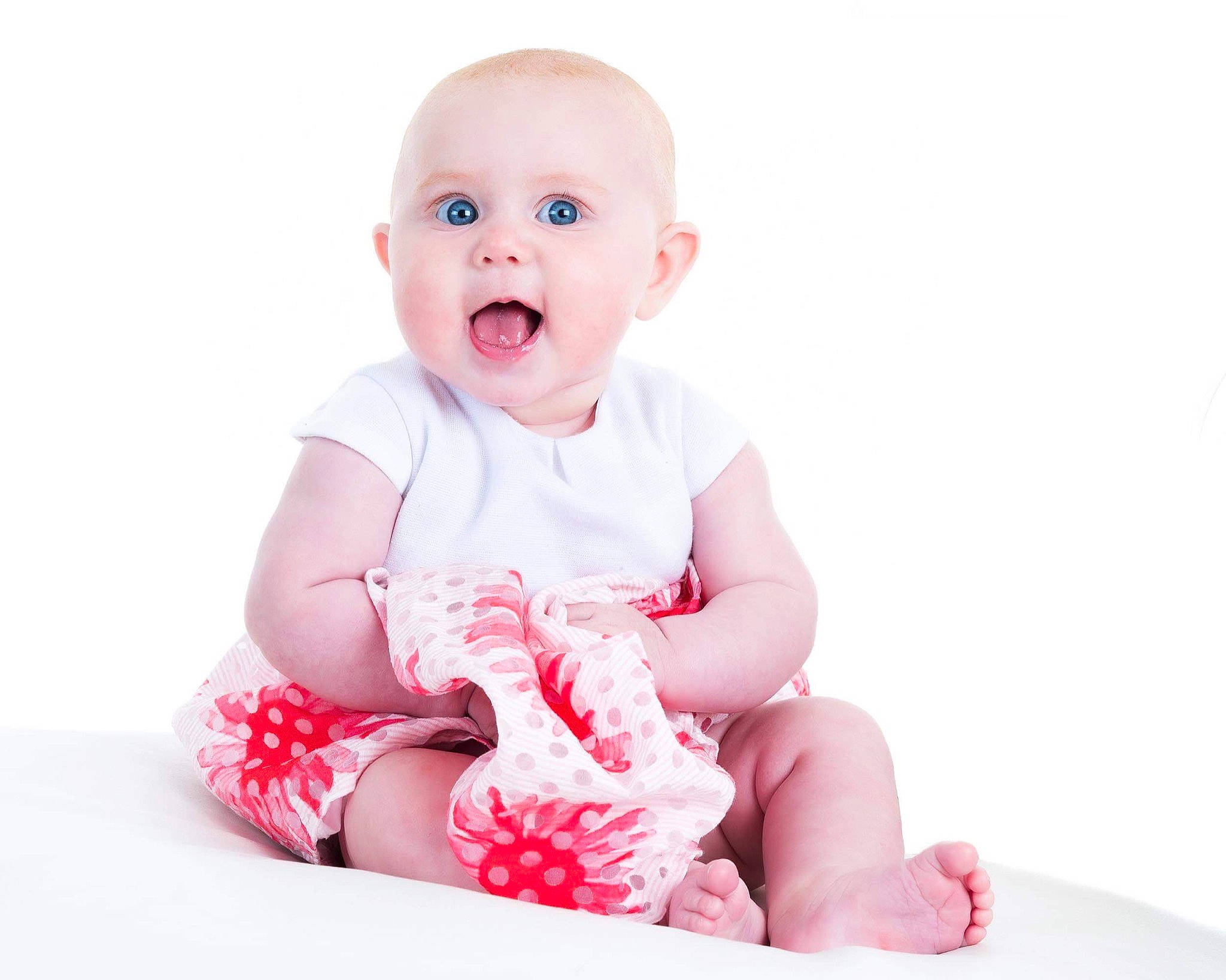 Savannah-rose joined the competition — help win amazing prizes! baby, baby_laughing, baby_toddler_clothing, child, child_model, facial_expression, mouth, person, photography, pink, portrait_photography, product, sitting, sleeve, toddler