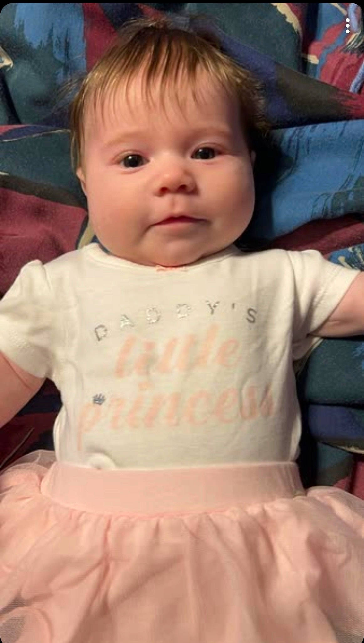 Oakley is registered to the contest to win money with this photo: baby, baby_toddler_clothing, blue, cheek, chin, eye, eyebrow, face, facial_expression, hairstyle, happy, iris, lip, mouth, nose, person, skin, sleeve, t_shirt, toddler