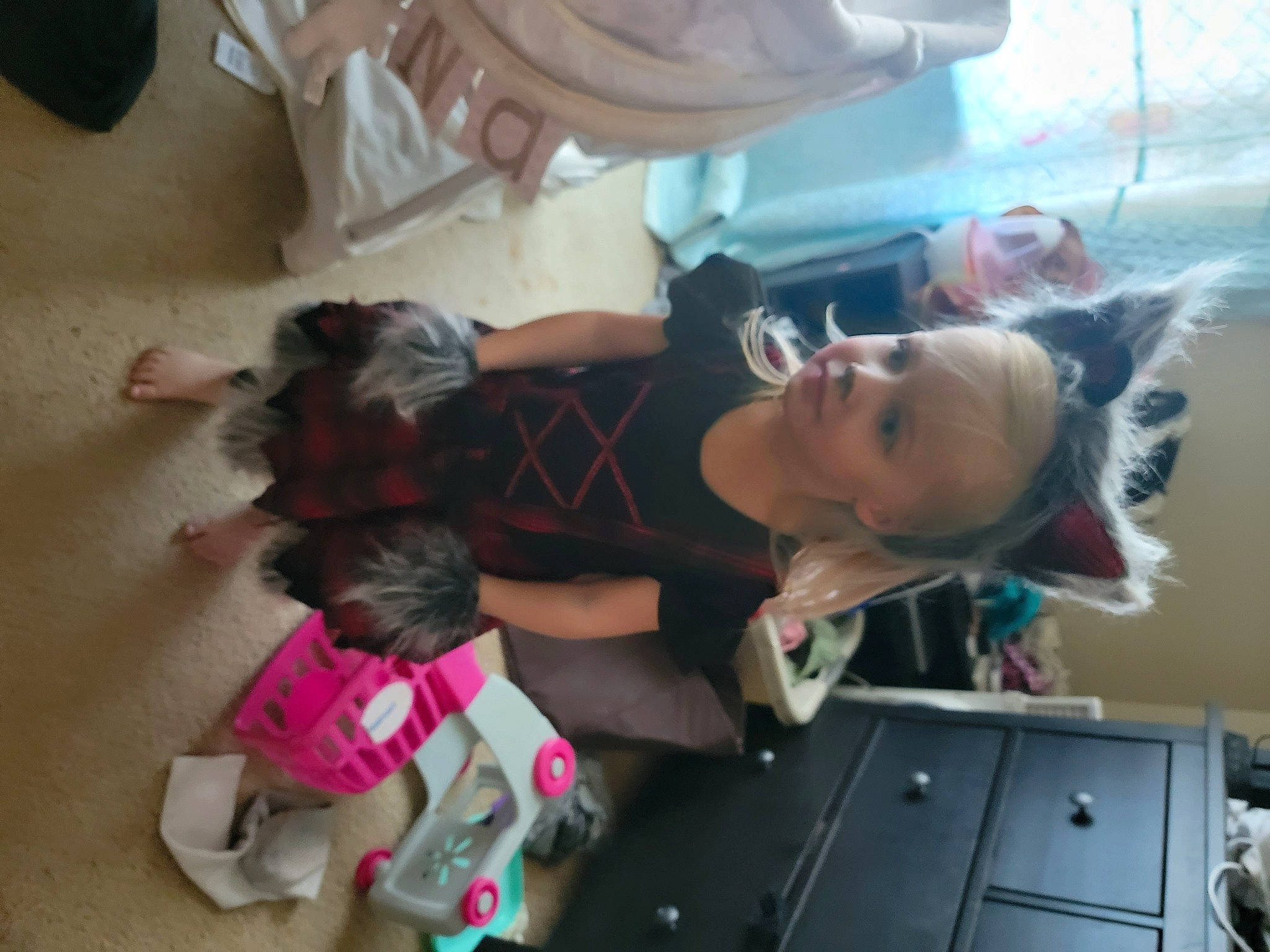 Sapphire joined the competition — help win amazing prizes! child, eyewear, flooring, fun, mouth, person, photography, play, room, sandal, skin, smile, sunglasses, toddler, toy, vacation