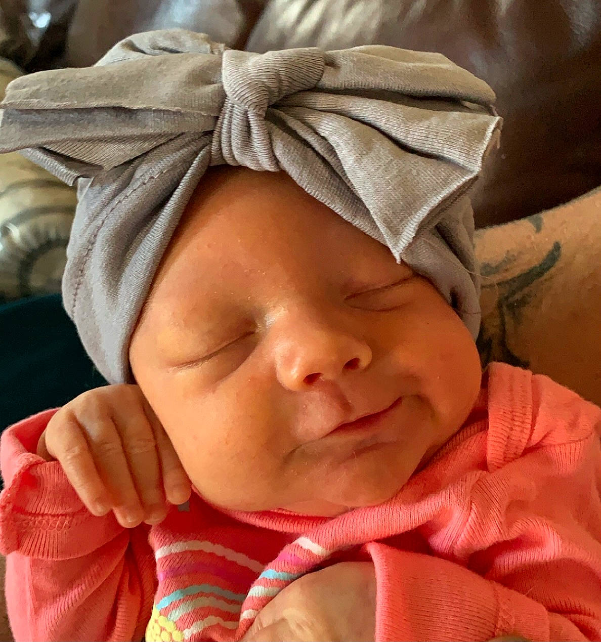 Francesca is registered to the contest to win money with this photo: baby, baby_sleeping, cheek, child, face, head, headgear, headwear, lip, mouth, nap, nose, person, skin, sleep, toddler