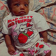 Azarei joined the competition — help win amazing prizes! baby, infant, child, bed, blanket, clothing, cute, expression, face, foot, furniture, indoors, laying, person, pajamas, pattern, plush, portrait, sleepwear, toddler