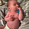 Haven joined the competition — help win amazing prizes! baby, infant, diaper, pacifier, blanket, skin, newborn, hand, face, lying_down, soft_texture, cute, sleepy, indoor, child, newborn_baby, toddler, relaxing, peaceful, human
