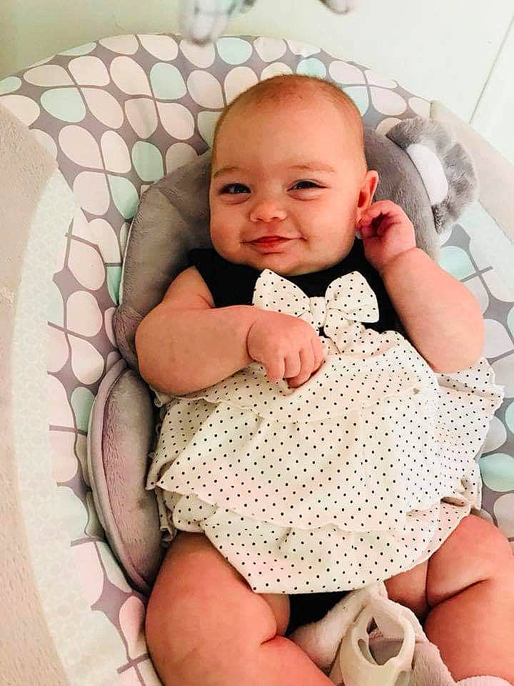 Bethanie is registered to the contest to win money with this photo: baby, baby_products, baby_sleeping, baby_toddler_clothing, child, design, pattern, person, product, skin, toddler