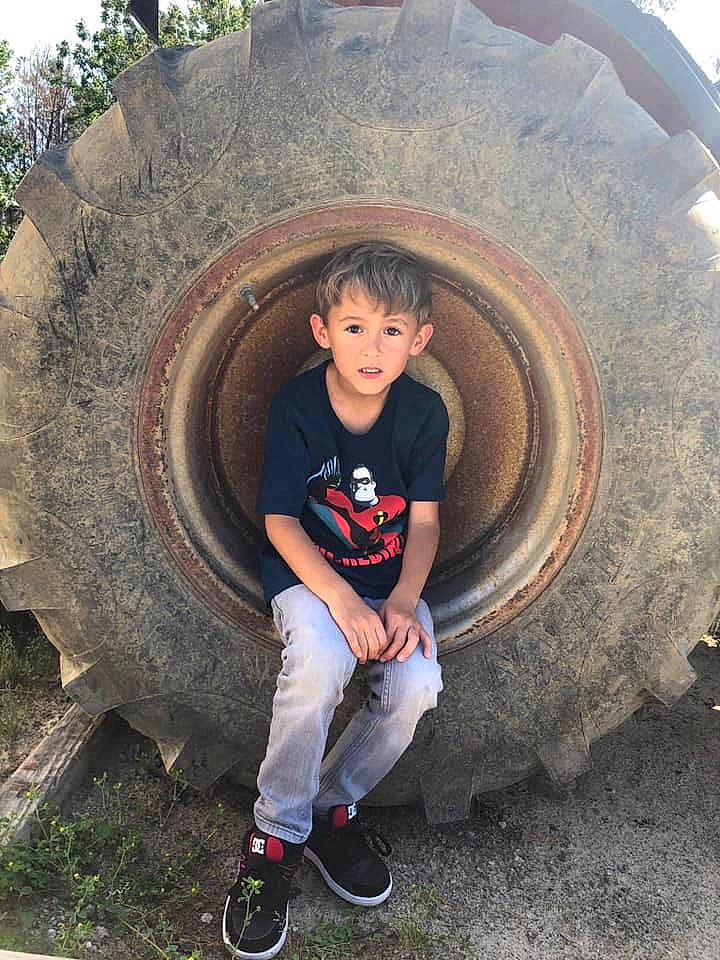 Nathanael joined the competition — help win amazing prizes! asphalt, auto_part, automotive_exterior, automotive_tire, automotive_wheel_system, fun, grass, hairstyle, leisure, motor_vehicle, person, plant, rim, road_surface, smile, synthetic_rubber, tire, tire_care, tread, tree