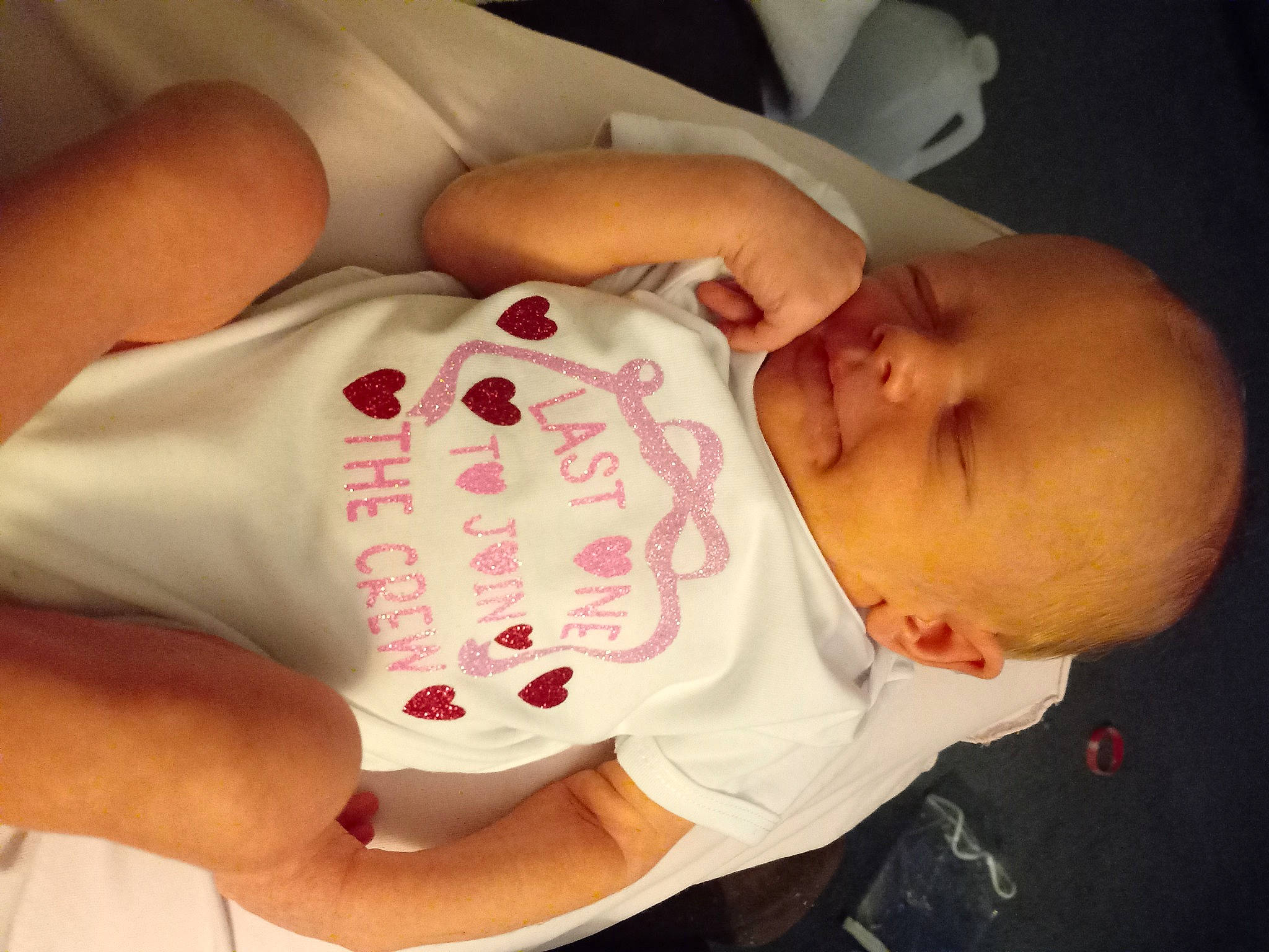 Iris is registered to the contest to win money with this photo: baby, baby_toddler_clothing, cheek, chest, child, comfort, drinkware, elbow, finger, happy, jaw, lip, mouth, neck, nose, person, skin, sleeve, thumb, toddler