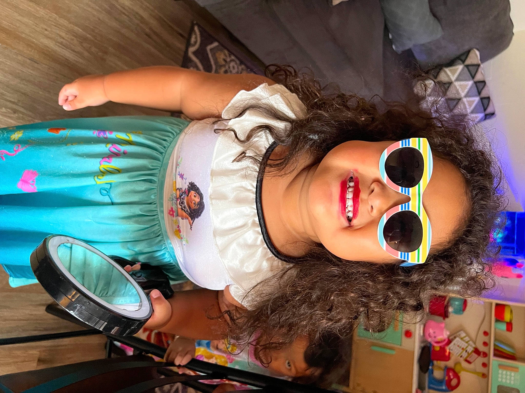 Amelia Grace is registered to the contest to win money with this photo: black_hair, cool, cosmetics, costume, drum, event, eyelash, eyewear, fashion, fashion_design, fun, goggles, hairstyle, happy, joy, mouth, people, person, smile, sunglasses