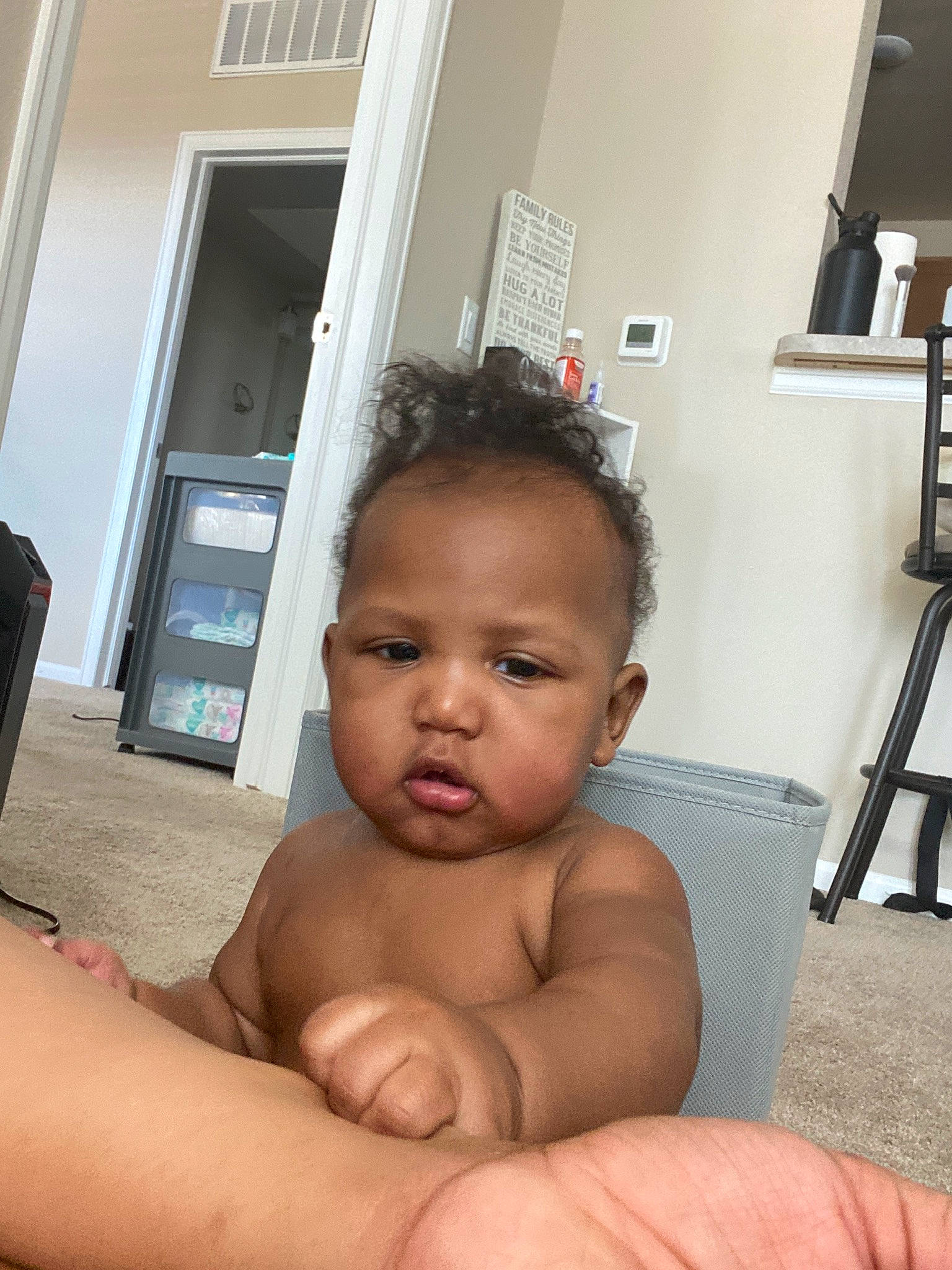 Aryan joined the competition — help win amazing prizes! abdomen, arm, baby, barechested, cheek, chest, child, face, finger, head, leg, muscle, neck, person, room, skin, thumb, toddler, trunk