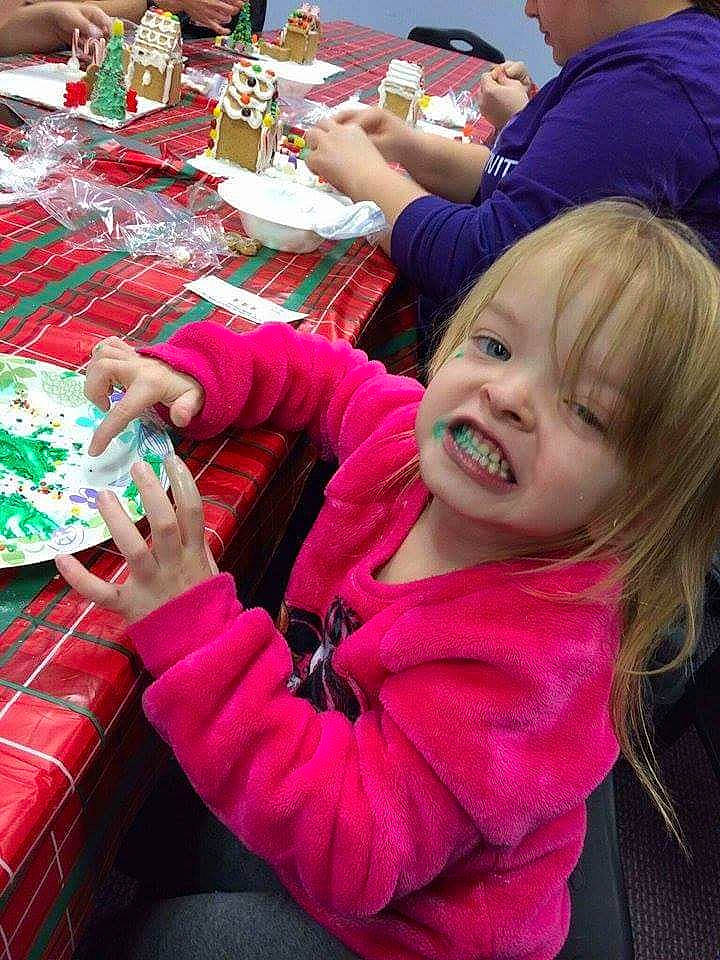 Payten joined the competition — help win amazing prizes! child, event, finger, fun, happy, holiday, lap, leisure, magenta, pattern, person, pink, play, recreation, sitting, smile, snapshot, toddler, tradition, tree