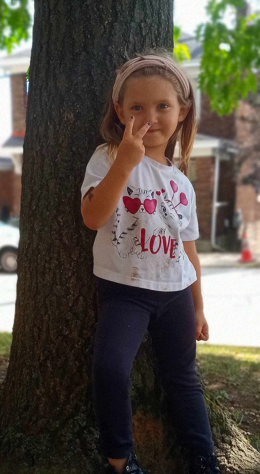 Aleena joined the competition — help win amazing prizes! cool, eye, face, gesture, grass, hair, hairstyle, happy, head, leisure, people_in_nature, person, plant, shoulder, sleeve, smile, standing, t_shirt, thigh, trunk