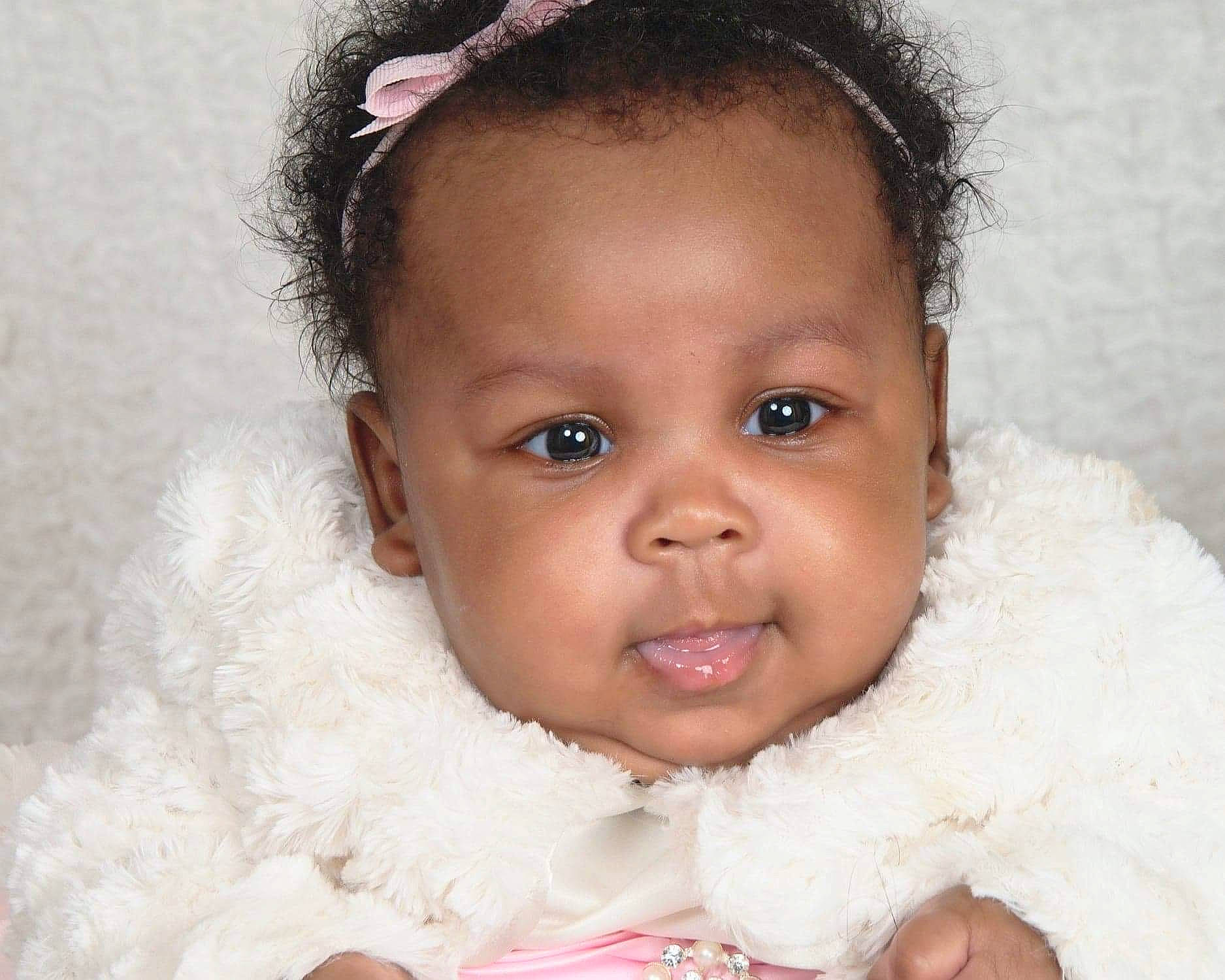 Paisliee Rainn is registered to the contest to win money with this photo: baby_toddler_clothing, cheek, chin, ear, eye, eyebrow, eyelash, face, gesture, hair, happy, headgear, iris, lip, nose, person, pink, skin, sleeve, smile