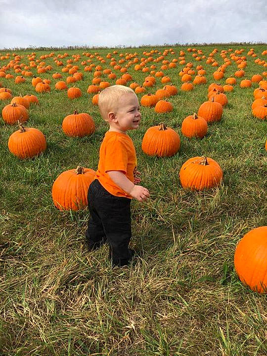 Wyatt is registered to the contest to win money with this photo: