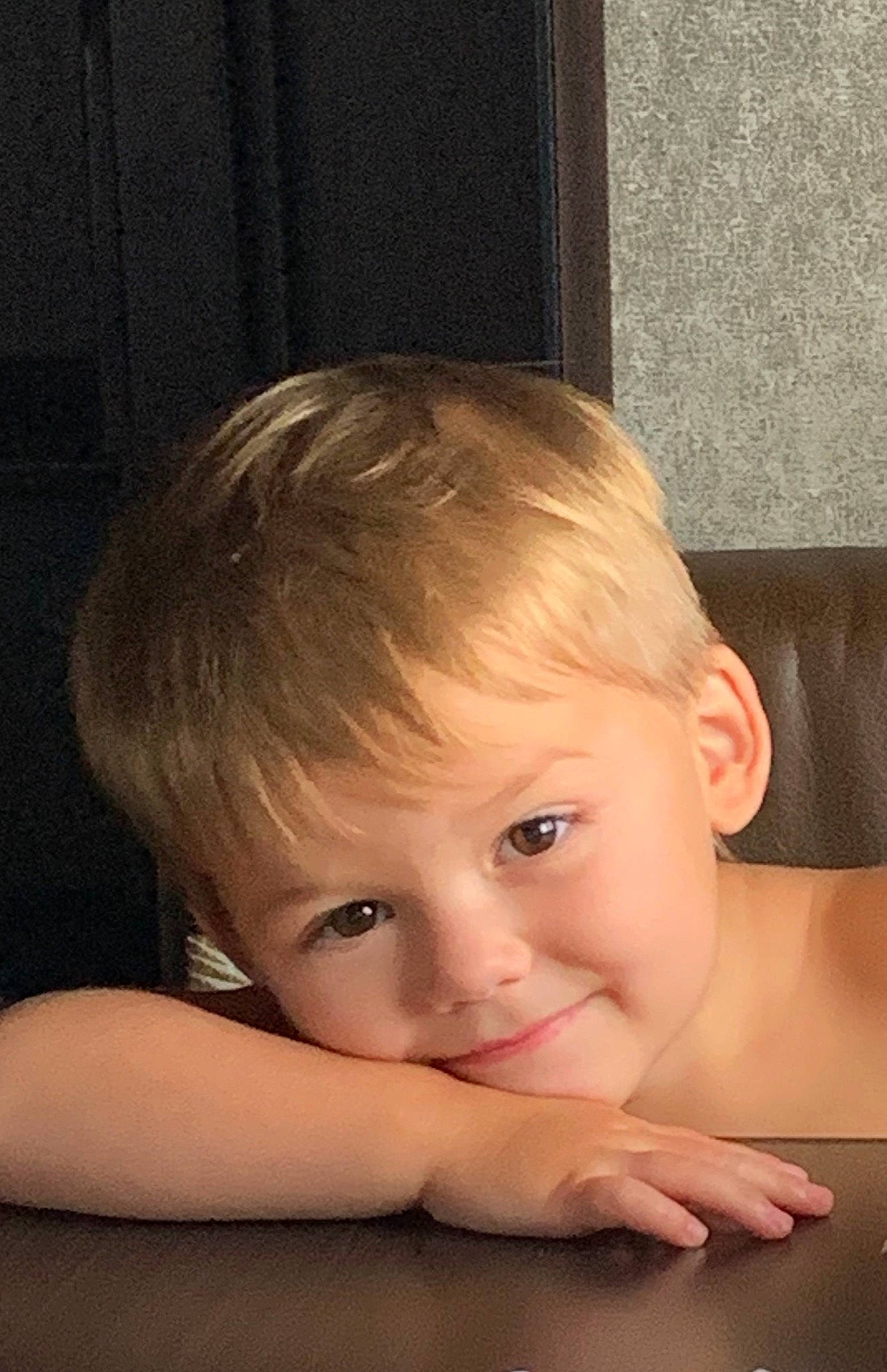 Fisher is registered to the contest to win money with this photo: baby_toddler_clothing, blond, cheek, child, chin, ear, eye, eyebrow, eyelash, finger, forehead, hairstyle, iris, joy, mammal, nail, nose, organ, person, skin