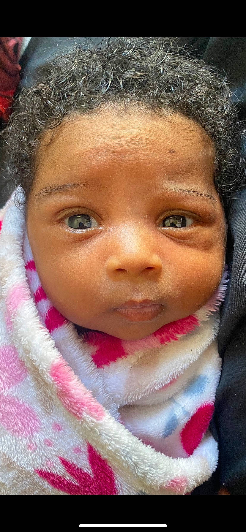 Anyla joined the competition — help win amazing prizes! black_hair, cheek, child, chin, eye, eyebrow, eyelash, face, facial_expression, forehead, happy, iris, lip, nose, organ, person, pink, skin, smile, toddler