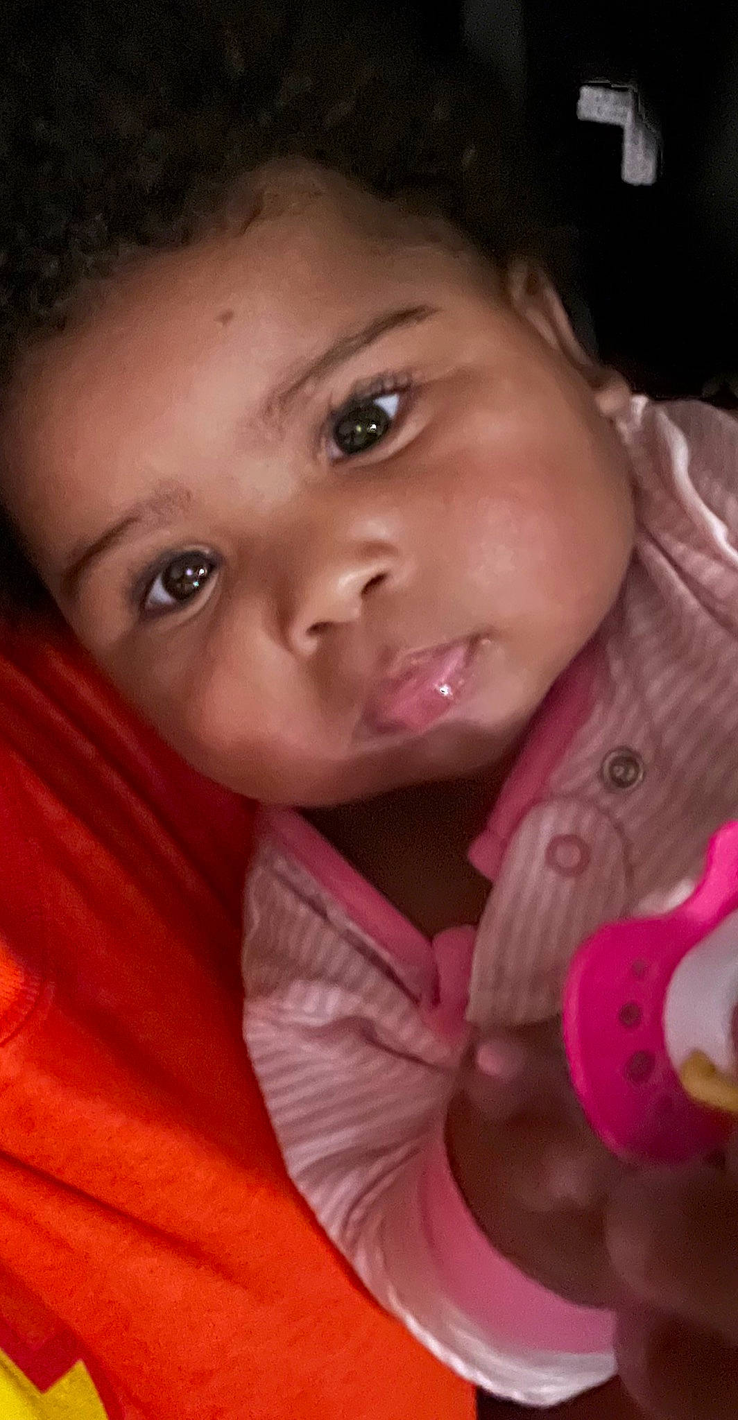 Anyla joined the competition — help win amazing prizes! baby_toddler_clothing, cheek, chin, eye, eyebrow, eyelash, face, facial_expression, flash_photography, forehead, fun, happy, human_body, iris, lip, mouth, neck, nose, person, skin