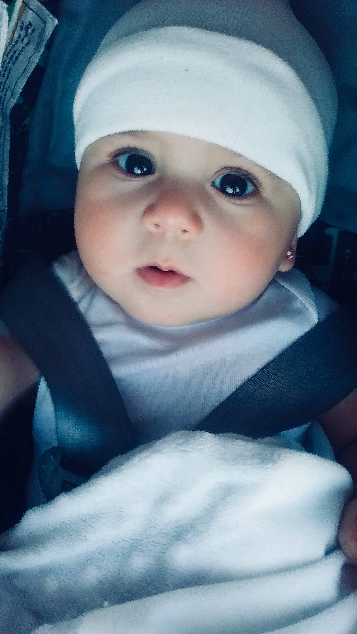 Génesis joined the competition — help win amazing prizes! baby, cheek, child, chin, cool, eye, eyebrow, face, head, headgear, headwear, lip, mouth, nose, person, skin, smile, toddler