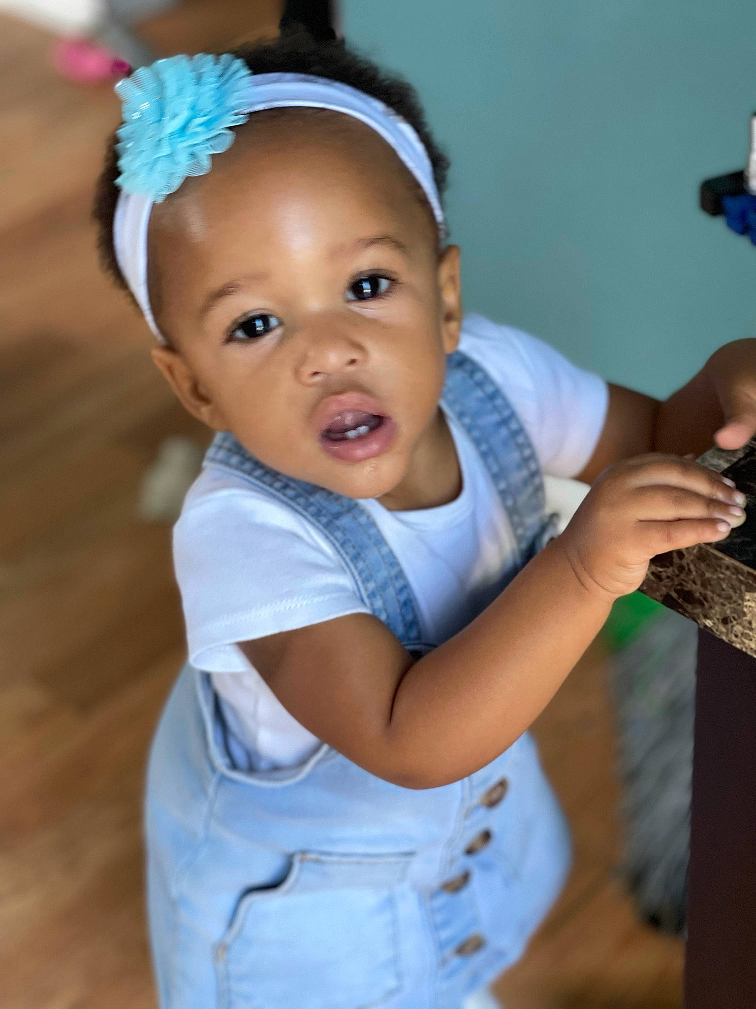 Miracle joined the competition — help win amazing prizes! baby, baby_toddler_clothing, child, costume_hat, event, fashion_accessory, finger, flash_photography, fun, gesture, hair_accessory, happy, hat, headband, headpiece, jewellery, party_supply, person, portrait_photography, skin