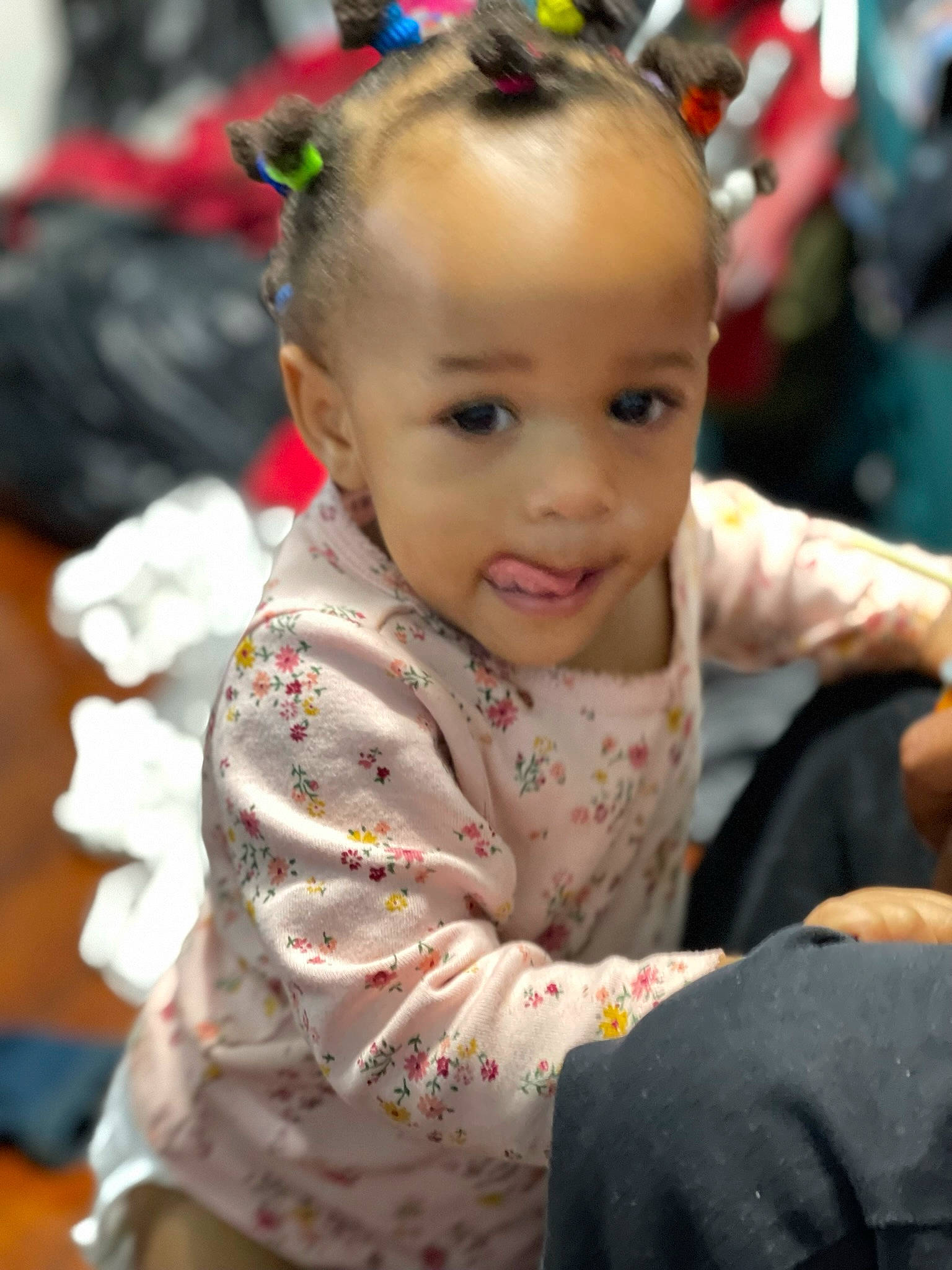 Miracle joined the competition — help win amazing prizes! baby, baby_toddler_clothing, cheek, child, event, eye, face, facial_expression, fun, hairstyle, happy, human_body, iris, lip, person, skin, sleeve, smile, standing, toddler