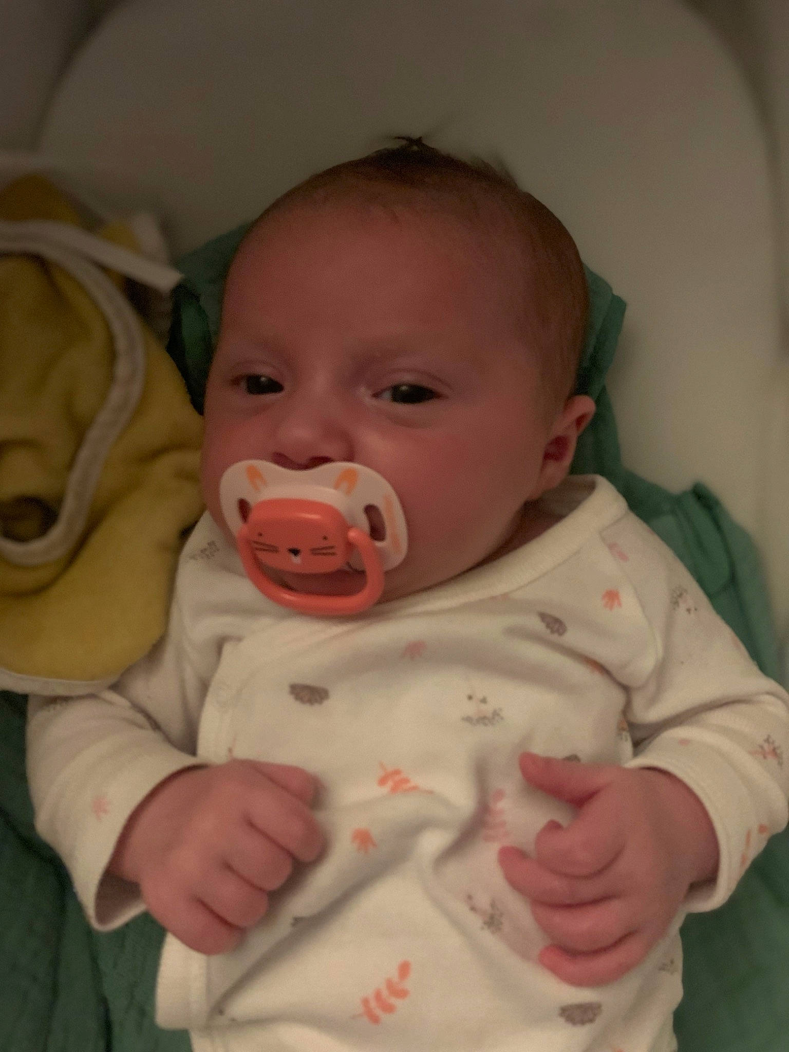 Léana participe au concours pour gagner de l'argent avec cette photo : baby, baby_toddler_clothing, cheek, chin, comfort, eye, eyebrow, face, facial_expression, head, human_body, iris, lip, mouth, neck, nose, organ, person, skin, sleeve