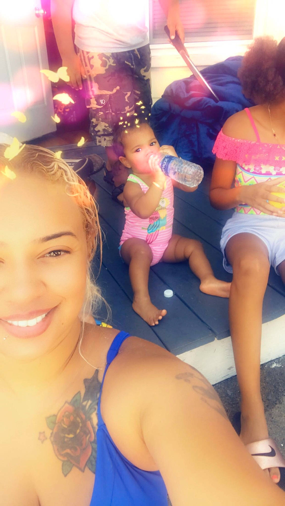 Melani joined the competition — help win amazing prizes! child, fun, happy, joy, leg, leisure, person, photography, play, selfie, smile, summer, thigh, vacation